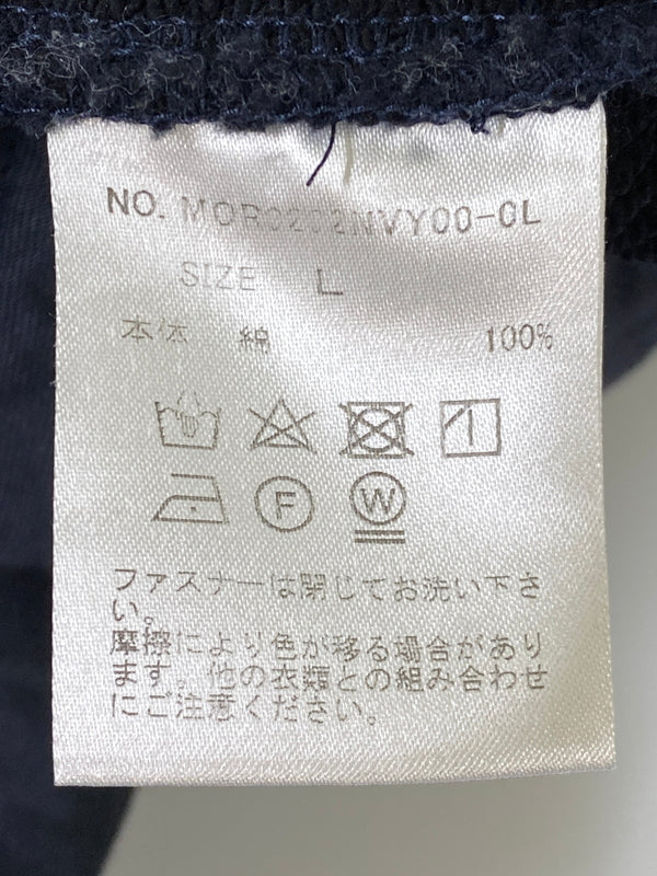 【中古品】【メンズ】 FACTELIER ファクトリエ ZIP UP HOODIE ジップアップフーディー パーカー トップス 140-260709-yn-07-min サイズ：L カラー：ブラック 万代Net店