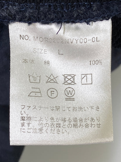 【中古品】【メンズ】 FACTELIER ファクトリエ ZIP UP HOODIE ジップアップフーディー パーカー トップス 140-260709-yn-07-min サイズ：L カラー：ブラック 万代Net店
