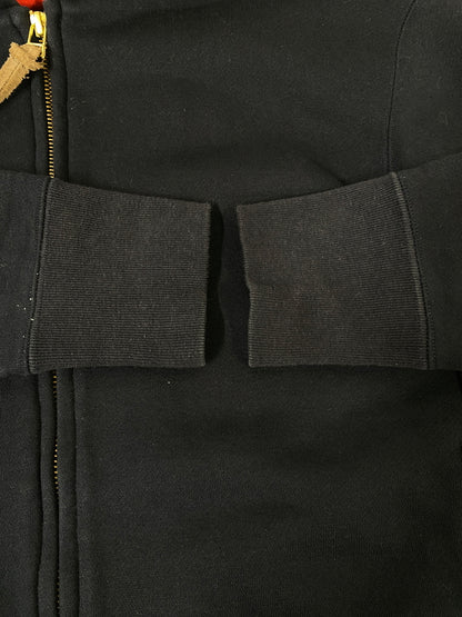 【中古品】【メンズ】 FACTELIER ファクトリエ ZIP UP HOODIE ジップアップフーディー パーカー トップス 140-260709-yn-07-min サイズ：L カラー：ブラック 万代Net店