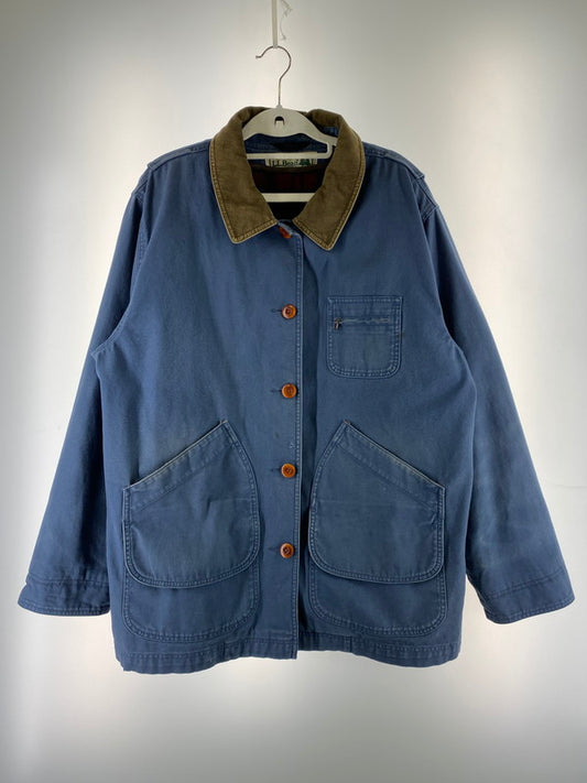 【現状渡し品】【レディース】 L.L.Bean エルエルビーン A532 HUNTING JACKET ハンティングジャケット 168-260321-zi-37-min サイズ：XL カラー：ブルー系 万代Net店