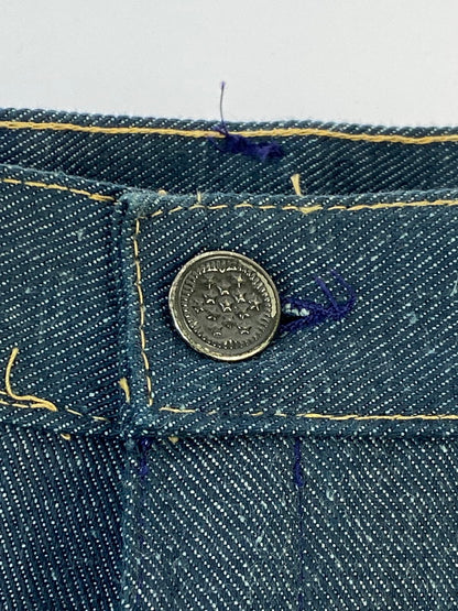 【中古品】【メンズ】 UNKNOWN VINTAGE 60~70's 13STAR WORK DENIM PANTS ヴィンテージ 60-70年代 13スター ワークデニムパンツ ボトムス ジーンズ 157-260226-kk-17-min サイズ：33 カラー：インディゴ 万代Net店