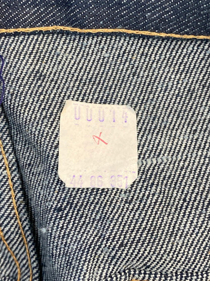 【中古品】【メンズ】 UNKNOWN VINTAGE 60~70's 13STAR WORK DENIM PANTS ヴィンテージ 60-70年代 13スター ワークデニムパンツ ボトムス ジーンズ 157-260226-kk-17-min サイズ：33 カラー：インディゴ 万代Net店