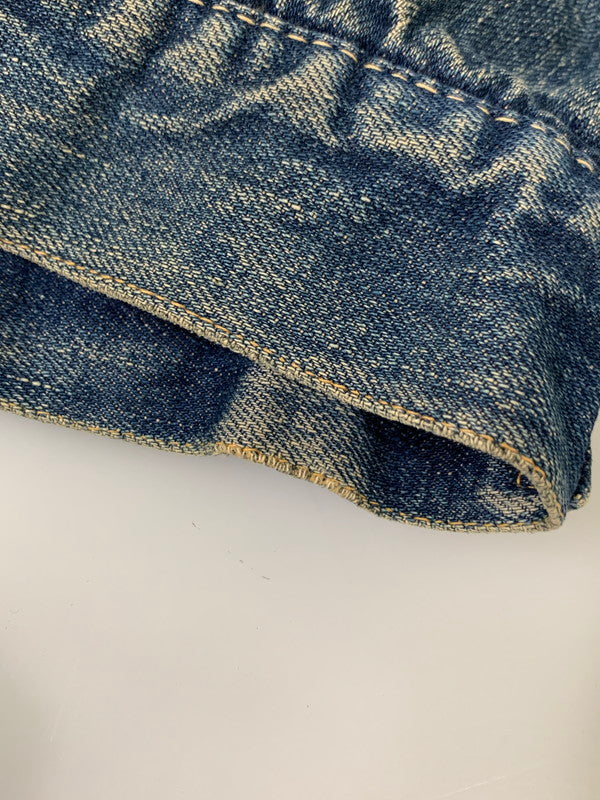 【現状渡し品】【メンズ】 Levi's リーバイス 50'S 革パッチ 517XX DENIM JACKET デニムジャケット アウター ヴィンテージ 146-260225-AS-17-min サイズ：下記参照 カラー：インディゴ 万代Net店