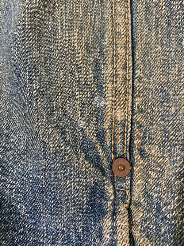 【現状渡し品】【メンズ】 Levi's リーバイス 50'S 革パッチ 517XX DENIM JACKET デニムジャケット アウター ヴィンテージ 146-260225-AS-17-min サイズ：下記参照 カラー：インディゴ 万代Net店
