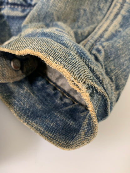 【現状渡し品】【メンズ】 Levi's リーバイス 50'S 革パッチ 517XX DENIM JACKET デニムジャケット アウター ヴィンテージ 146-260225-AS-17-min サイズ：下記参照 カラー：インディゴ 万代Net店