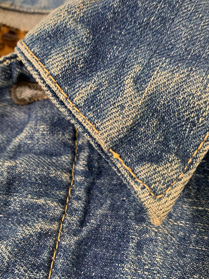 【現状渡し品】【メンズ】 Levi's リーバイス 50'S 革パッチ 517XX DENIM JACKET デニムジャケット アウター ヴィンテージ 146-260225-AS-17-min サイズ：下記参照 カラー：インディゴ 万代Net店