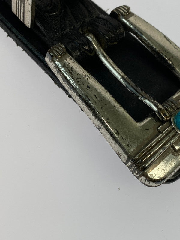 【現状渡し品】【メンズ】 USED ユーズド WESTERN RANGER BELT ウエスタン・レンジャーベルト 205-260307-zi-12-min カラー：ブラック 万代Net店