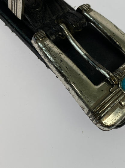 【現状渡し品】【メンズ】 USED ユーズド WESTERN RANGER BELT ウエスタン・レンジャーベルト 205-260307-zi-12-min カラー：ブラック 万代Net店