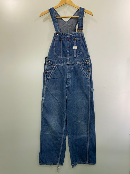 【現状渡し品】【メンズ】 BIG MAC ビッグマック 60S DENIM OVERALL デニム オーバーオール ヴィンテージ 157-260225-AS-30-min サイズ：下記参照 カラー：ブルー 万代Net店