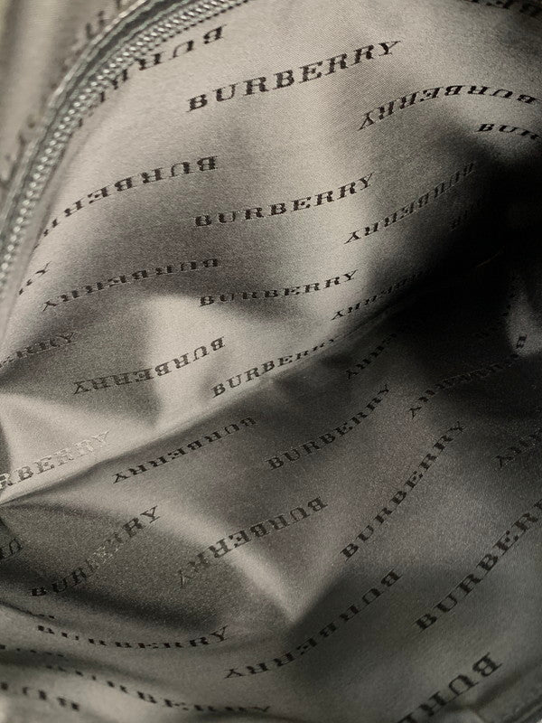 【中古品】【メンズ/レディース】 BURBERRY バーバリー 2WAY ALL LEATHER BAG オール レザー バッグ トートバッグ 革鞄 カバン 188-260303-em-24-min カラー：ブラック 万代Net店