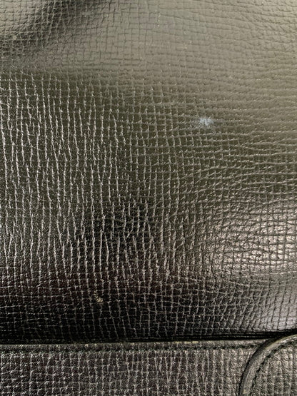 【中古品】【メンズ/レディース】 BURBERRY バーバリー 2WAY ALL LEATHER BAG オール レザー バッグ トートバッグ 革鞄 カバン 188-260303-em-24-min カラー：ブラック 万代Net店