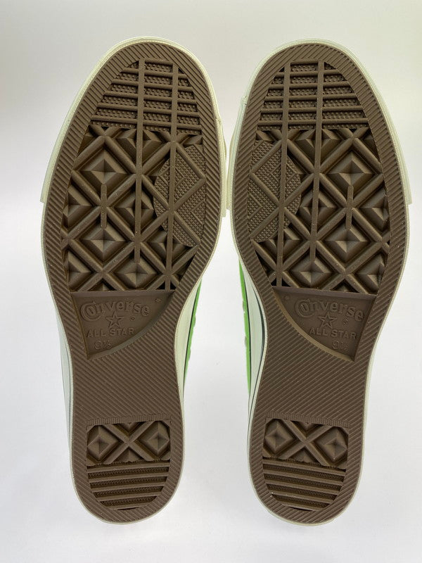 【中古美品】【メンズ】 CONVERSE コンバース CANVAS ALL STAR J OX 31314260 キャンバス オールスター スニーカー 靴 162-260313-yn-04-min サイズ：9 2/1 カラー：マスカットグリーン 万代Net店