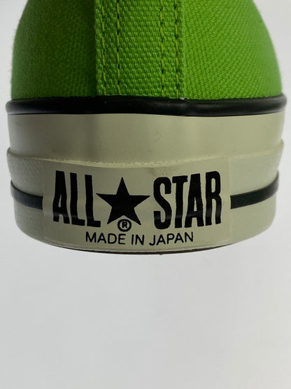 【中古美品】【メンズ】 CONVERSE コンバース CANVAS ALL STAR J OX 31314260 キャンバス オールスター スニーカー 靴 162-260313-yn-04-min サイズ：9 2/1 カラー：マスカットグリーン 万代Net店