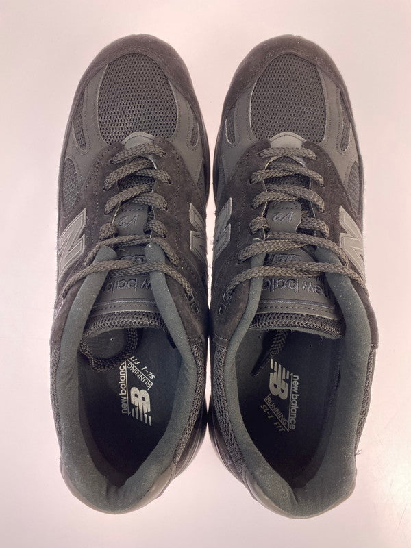 【中古品】【メンズ】 NEW BALANCE ニューバランス 991V2 靴 シューズ スニーカー 162-260225-AS-55-min サイズ：US11 カラー：ブラック 万代Net店