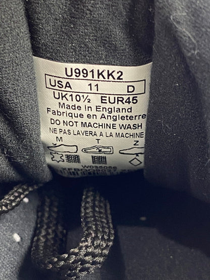 【中古品】【メンズ】 NEW BALANCE ニューバランス 991V2 靴 シューズ スニーカー 162-260225-AS-55-min サイズ：US11 カラー：ブラック 万代Net店
