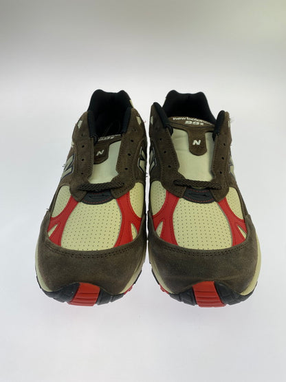 【未使用品】【メンズ】 AIME LEON DORE エメ レオン ドレ ×NEW BALANCE ニューバランス 991V1 靴 シューズ スニーカー 162-260225-AS-54-min サイズ：US11 カラー：ブラウン/ベージュ 万代Net店