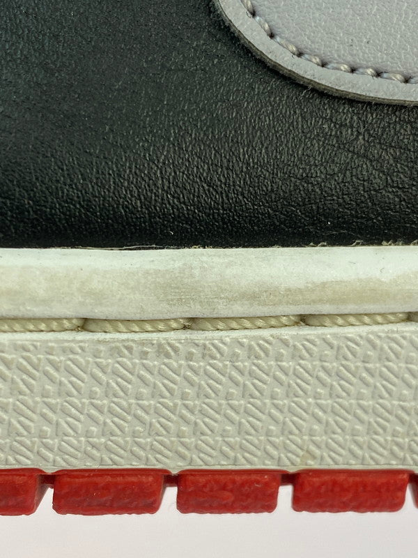 【中古品】【メンズ/レディース】 NIKE ナイキ AIR JORADN 1 MID 靴 シューズ スニーカー 160-260225-AS-48-min サイズ：26cm カラー：ブラック/グレイ/レッド 万代Net店