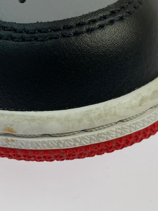【中古品】【メンズ/レディース】 NIKE ナイキ AIR JORADN 1 MID 靴 シューズ スニーカー 160-260225-AS-48-min サイズ：26cm カラー：ブラック/グレイ/レッド 万代Net店