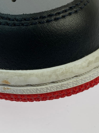 【中古品】【メンズ/レディース】 NIKE ナイキ AIR JORADN 1 MID 靴 シューズ スニーカー 160-260225-AS-48-min サイズ：26cm カラー：ブラック/グレイ/レッド 万代Net店