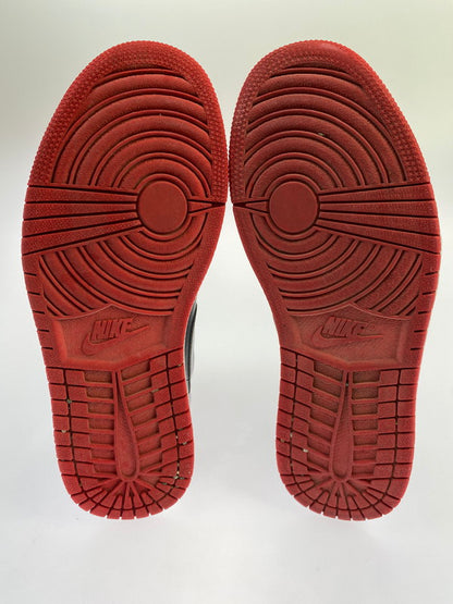 【中古品】【メンズ/レディース】 NIKE ナイキ AIR JORADN 1 MID 靴 シューズ スニーカー 160-260225-AS-48-min サイズ：26cm カラー：ブラック/グレイ/レッド 万代Net店