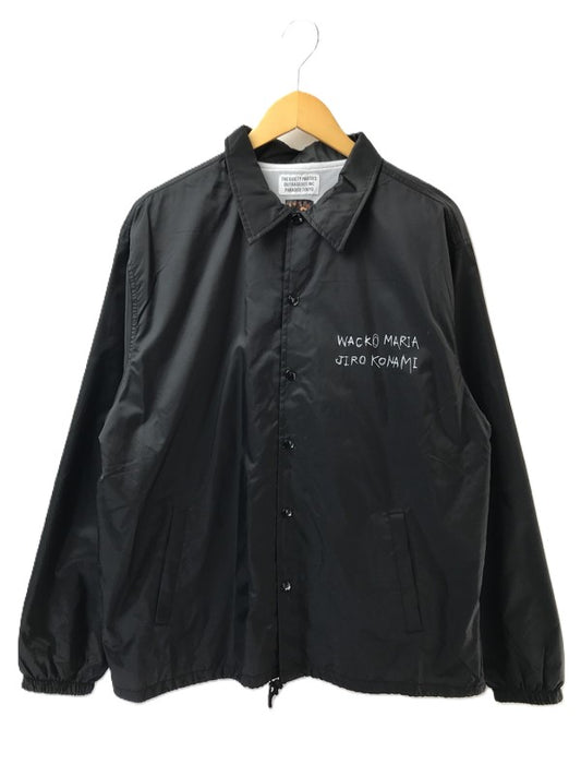 【中古品】【メンズ】 WACKO MARIA ワコマリア JIRO KONAMI ジロー コナミ COACH JACKET TYPE-2 コーチ ジャケット タイプ2 ライトアウター 142-260425-rt-02-tagh サイズ：L カラー：ブラック 万代Net店