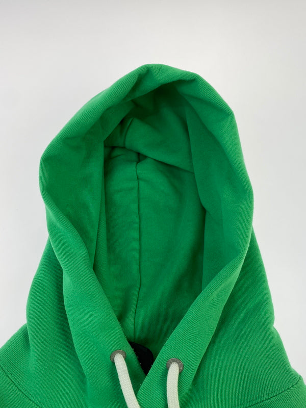 【中古品】【メンズ】 THE NORTH FACE ザ ノースフェイス SQUARE LOGO HOODIE スクエア ロゴ フーディー NT12333 パーカー トップス 144-260922-hu-08-min サイズ：XL カラー：グリーン 万代Net店