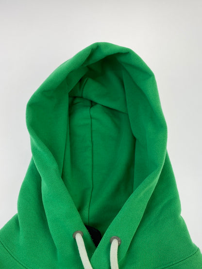 【中古品】【メンズ】 THE NORTH FACE ザ ノースフェイス SQUARE LOGO HOODIE スクエア ロゴ フーディー NT12333 パーカー トップス 144-260922-hu-08-min サイズ：XL カラー：グリーン 万代Net店