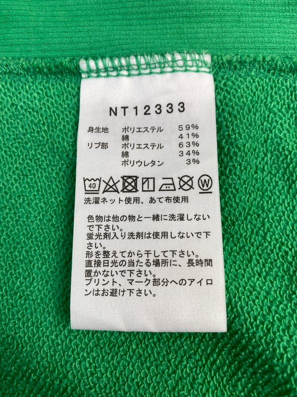【中古品】【メンズ】 THE NORTH FACE ザ ノースフェイス SQUARE LOGO HOODIE スクエア ロゴ フーディー NT12333 パーカー トップス 144-260922-hu-08-min サイズ：XL カラー：グリーン 万代Net店