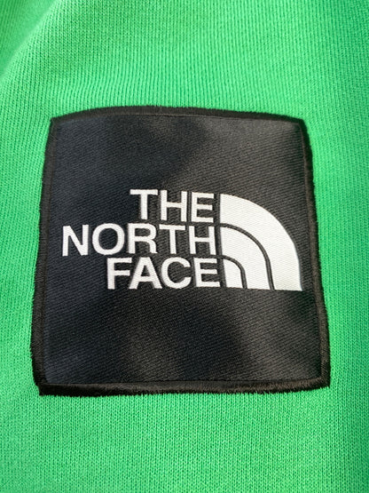 【中古品】【メンズ】 THE NORTH FACE ザ ノースフェイス SQUARE LOGO HOODIE スクエア ロゴ フーディー NT12333 パーカー トップス 144-260922-hu-08-min サイズ：XL カラー：グリーン 万代Net店