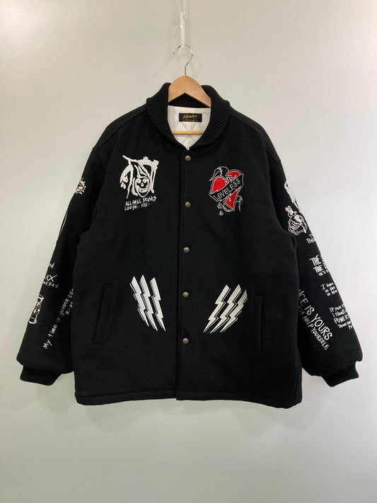 【中古品】【メンズ】 SOFT MACHINE FEAR COAT SM-24AW-001 ソフトマシーン ファラオコート アウター 142-260313-yn-22-min サイズ：XXL カラー：ブラック 万代Net店
