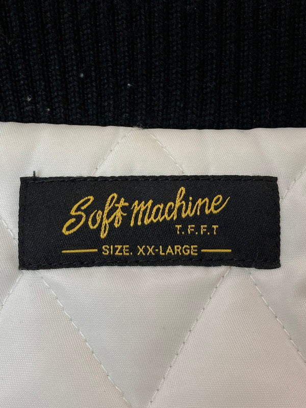 【中古品】【メンズ】 SOFT MACHINE FEAR COAT SM-24AW-001 ソフトマシーン ファラオコート アウター 142-260313-yn-22-min サイズ：XXL カラー：ブラック 万代Net店