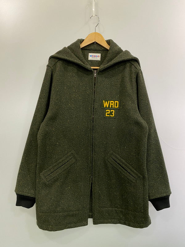 【中古品】【メンズ】 WEIRDO ウィアード WRD-20-AW-06 JUST LOOKING-CADET COAT カデットコート アウター 145-260225-AS-31-min サイズ：2XL カラー：カーキ 万代Net店