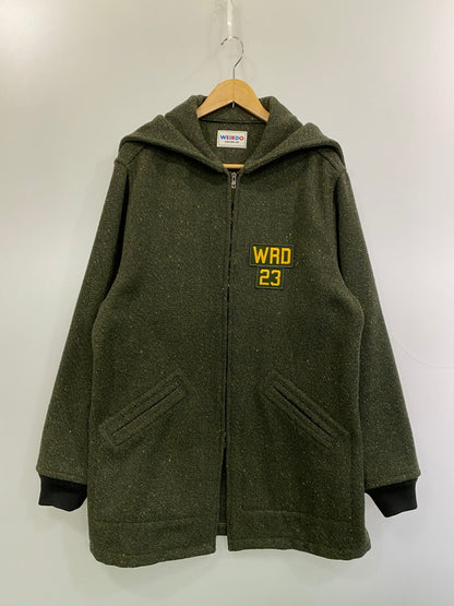 【中古品】【メンズ】 WEIRDO ウィアード WRD-20-AW-06 JUST LOOKING-CADET COAT カデットコート アウター 145-260225-AS-31-min サイズ：2XL カラー：カーキ 万代Net店