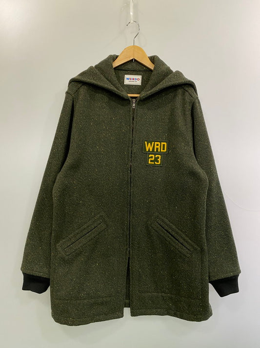 【中古品】【メンズ】 WEIRDO ウィアード WRD-20-AW-06 JUST LOOKING-CADET COAT カデットコート アウター 145-260225-AS-31-min サイズ：2XL カラー：カーキ 万代Net店