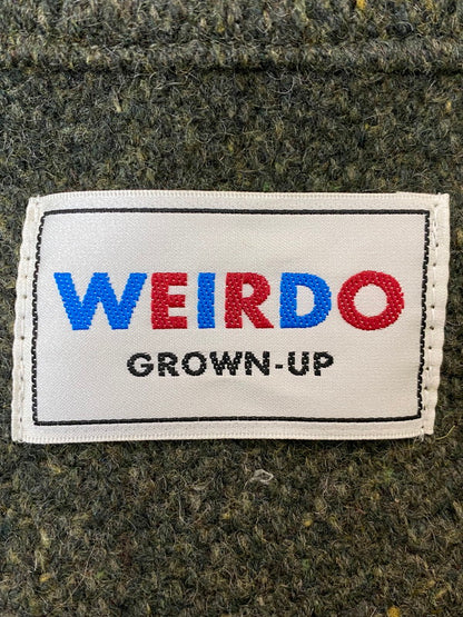 【中古品】【メンズ】 WEIRDO ウィアード WRD-20-AW-06 JUST LOOKING-CADET COAT カデットコート アウター 145-260225-AS-31-min サイズ：2XL カラー：カーキ 万代Net店