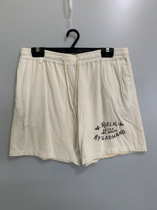 【中古品】【メンズ】 BY GLADHAND バイグラッドハンド BYGH-24-SS-13 24SS TROPICAL SHORTS トロピカル ショーツ メンズ ボトムス 156-260704-hu-10-min サイズ：XL カラー：ホワイト 万代Net店