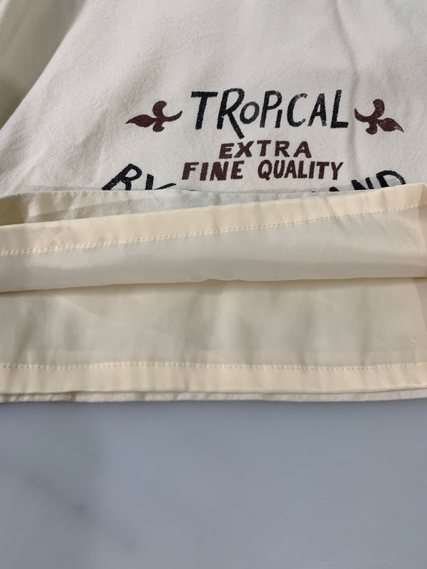 【中古品】【メンズ】 BY GLADHAND バイグラッドハンド BYGH-24-SS-13 24SS TROPICAL SHORTS トロピカル ショーツ メンズ ボトムス 156-260704-hu-10-min サイズ：XL カラー：ホワイト 万代Net店