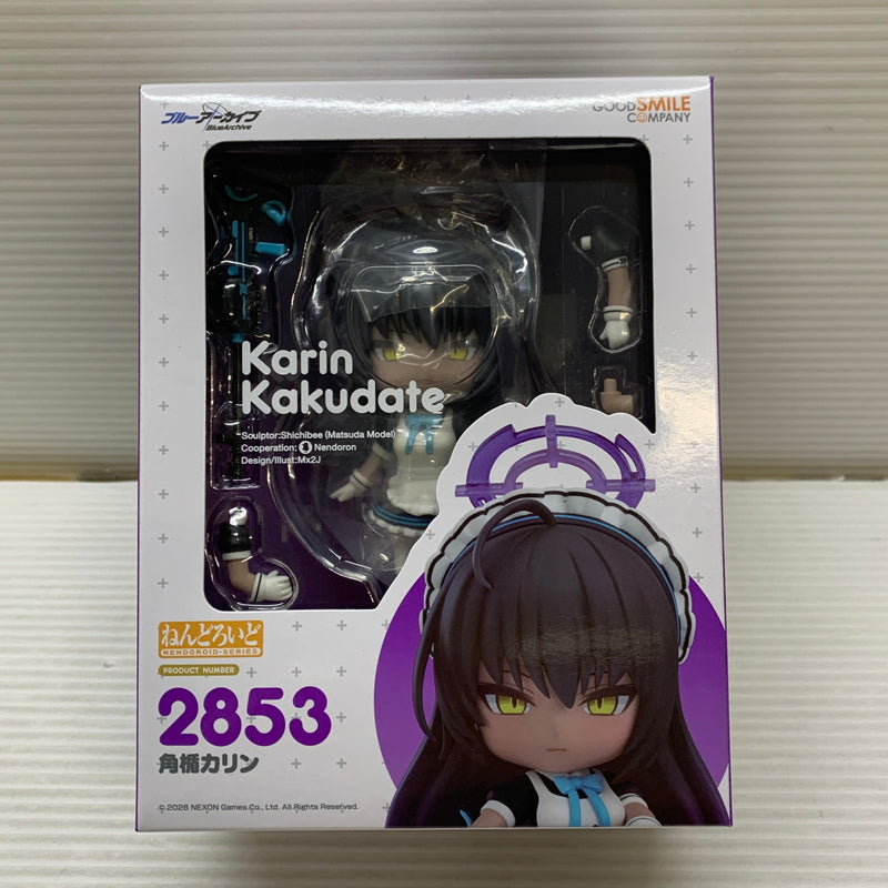 【中古品】 ねんどろいど -Blue Archive- 角楯カリン フィギュア グッドスマイルカンパニー 053-260428-em-03-min 万代Net店