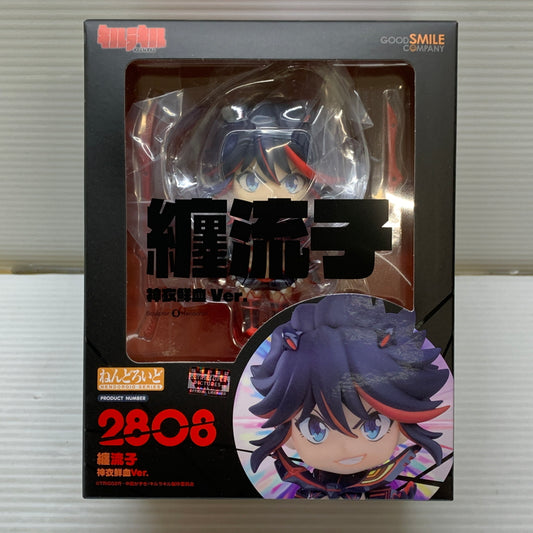 【中古品】 ねんどろいど キルラキル 纏流子 神衣鮮血Ver. フィギュア グッドスマイルカンパニー 053-260428-em-10-min 万代Net店