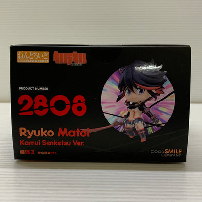 【中古品】 ねんどろいど キルラキル 纏流子 神衣鮮血Ver. フィギュア グッドスマイルカンパニー 053-260428-em-10-min 万代Net店