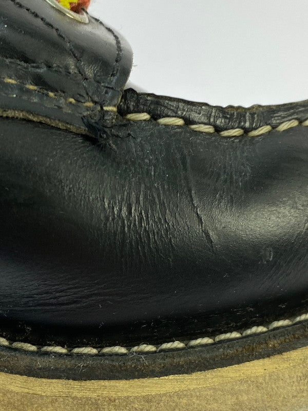 【中古品】【メンズ】 RED WING レッドウィング 90's IRISH SETTER CLASSIC MOC BOOTS 90年代 アイリッシュセッター クラシックモックブーツ 革靴 刺繍羽根タグ 164-260304-kk-21-min サイズ：7 1/2 E カラー：BLACK 万代Net店