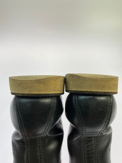 【中古品】【メンズ】 RED WING レッドウィング 90's IRISH SETTER CLASSIC MOC BOOTS 90年代 アイリッシュセッター クラシックモックブーツ 革靴 刺繍羽根タグ 164-260304-kk-21-min サイズ：7 1/2 E カラー：BLACK 万代Net店