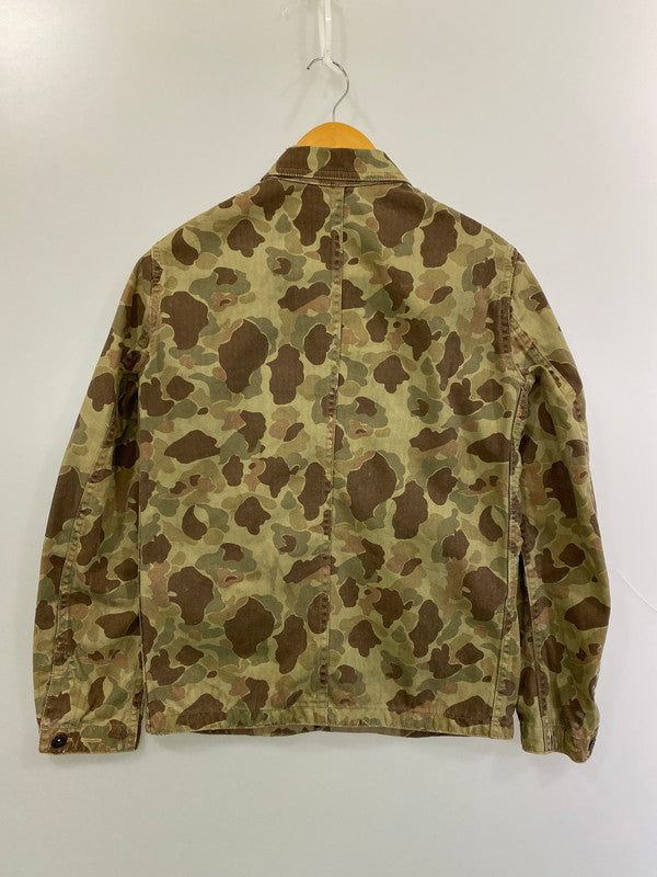 【中古品】【メンズ】 U.S ARMY ユーエスアーミー 40S USMC P-44 HERRINGBONE TWILL REVERSIBLE JACKET ツイルリバーシブルジャケット アウター ミリタリー 146-260225-AS-32-min サイズ：下記参照 カラー：カモフラージュ 万代Net店