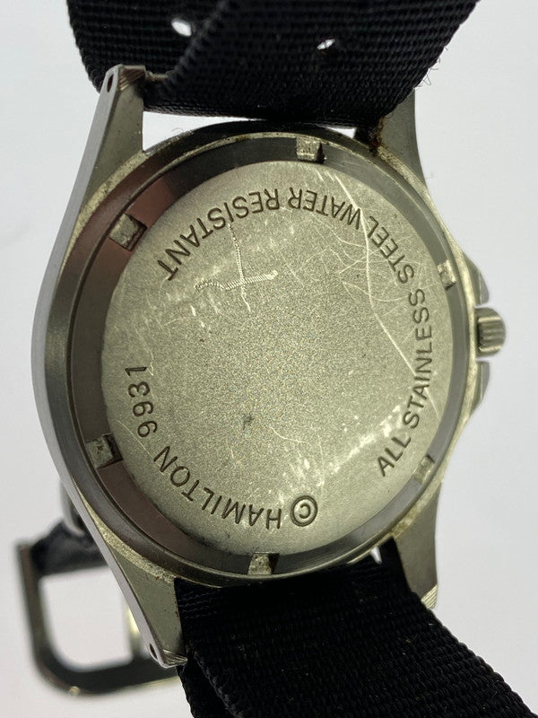 【中古品】【メンズ】 TIM HAMILTON ティムハミルトン × L.L.BEAN エルエルビーン 別注 コラボ ANALOG WATCH 9931 アナログウォッチ 腕時計 197-260307-SH-20-min カラー：ブラック 万代Net店