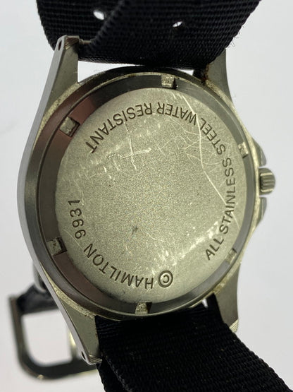 【中古品】【メンズ】 TIM HAMILTON ティムハミルトン × L.L.BEAN エルエルビーン 別注 コラボ ANALOG WATCH 9931 アナログウォッチ 腕時計 197-260307-SH-20-min カラー：ブラック 万代Net店