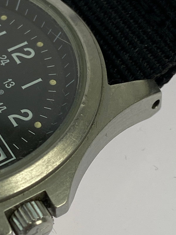 【中古品】【メンズ】 TIM HAMILTON ティムハミルトン × L.L.BEAN エルエルビーン 別注 コラボ ANALOG WATCH 9931 アナログウォッチ 腕時計 197-260307-SH-20-min カラー：ブラック 万代Net店