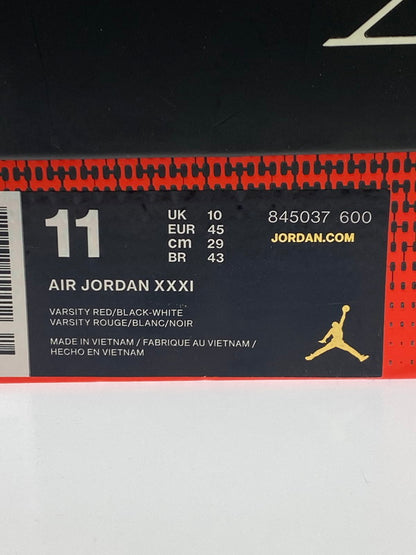 【現状渡し品】【メンズ】 NIKE ナイキ 845037-600 AIR JORDAN XXX1 靴 シューズ スニーカー 160-260301-AS-4-min サイズ：29cm カラー：VARSITY RED/BLACK-WHITE 万代Net店