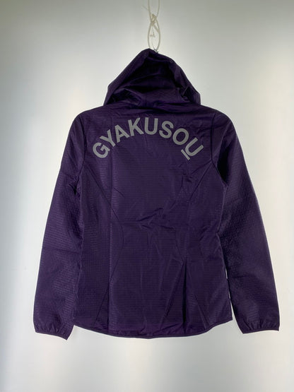 【中古品】【レディース】 NIKE ナイキ × UNDERCOVER アンダーカバー GYAKUSOU エンボスウーブン パーカー 168-260321-zi-36-min サイズ：S カラー：パープル 万代Net店