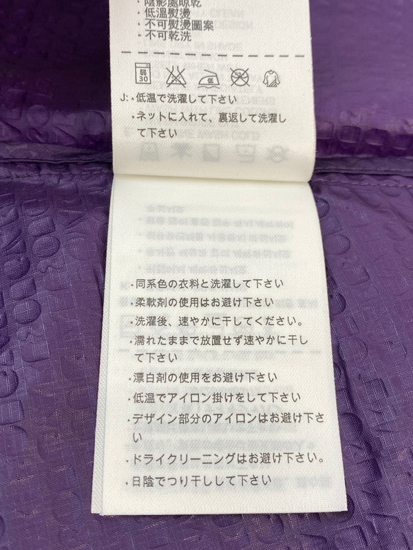 【中古品】【レディース】 NIKE ナイキ × UNDERCOVER アンダーカバー GYAKUSOU エンボスウーブン パーカー 168-260321-zi-36-min サイズ：S カラー：パープル 万代Net店