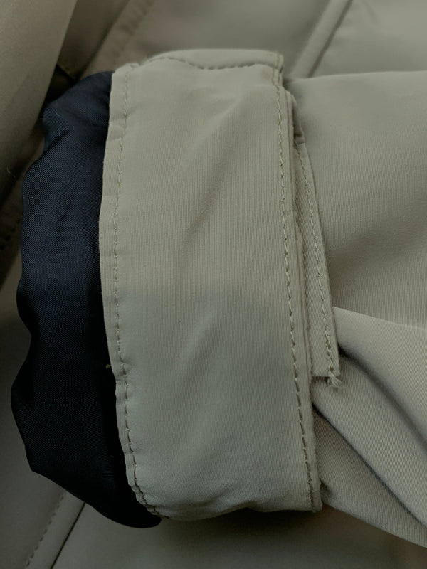 【中古品】【メンズ】 AVIREX アヴィレックス POLYESTER JACKET 6192266 中綿 ポリエステルジャケット アウター 145-260706-yn-22-min サイズ：2XL カラー：ベージュ系 万代Net店